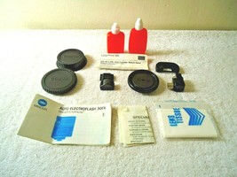 Vtg Mixed Lot Of Camera Items,Lens Covers,Lens Cleaner Bottles,etc.&quot; GREAT LOT &quot; - £25.74 GBP
