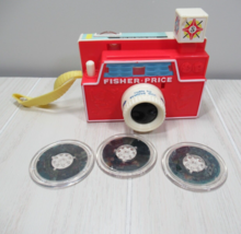 Fisher Price 2011 Changeable Picture Disc Camera w/ 3 Discs retro Model ... - $14.84