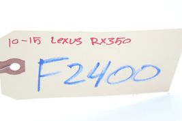 10-15 LEXUS RX350 Rear License Plate Light F2400 image 12