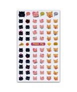 CUTE PIGS STICKERS Raised Gel Sticker Sheet Happy Farm Animal Craft Scra... - $3.41 CAD