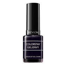 Revlon Colorstay Gel Envy Longwear Nail Polish Glossy 520-Black Jack 0.4... - $9.89