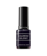 Revlon Colorstay Gel Envy Longwear Nail Polish Glossy 520-Black Jack 0.4... - $13.63 CAD