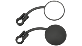 New Emgo Easy Clamp On Enduro Mirror Set Left/Right Mirrors For 7/8&quot; Handlebars - £9.40 GBP