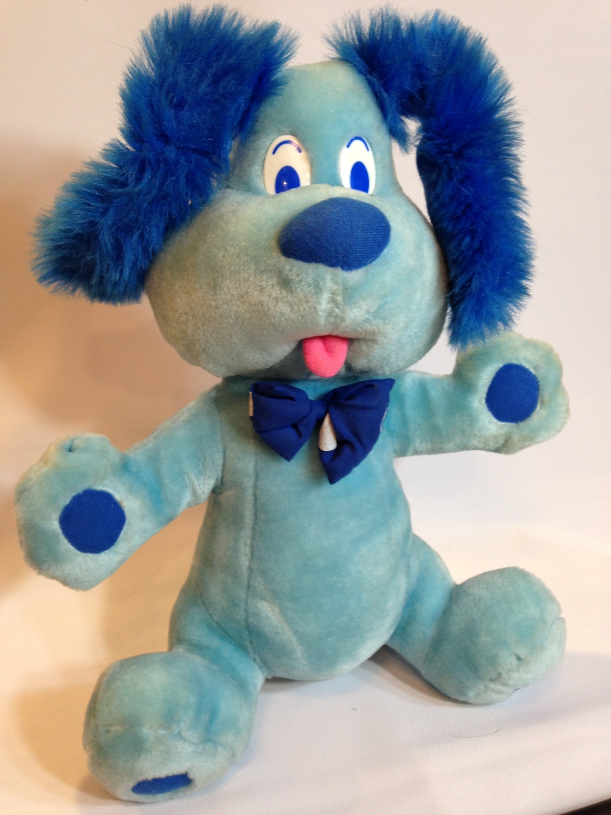 Blue dog plush 2025
