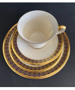 Lenox TUDOR ~ 4 Pc ~ Cup &amp; Saucer, Dessert Plate, Salad Plate - $28.71