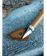 Kolrosing knife, Small carving knife, Fresh wood carving, Handforged, Ha... - $69.00