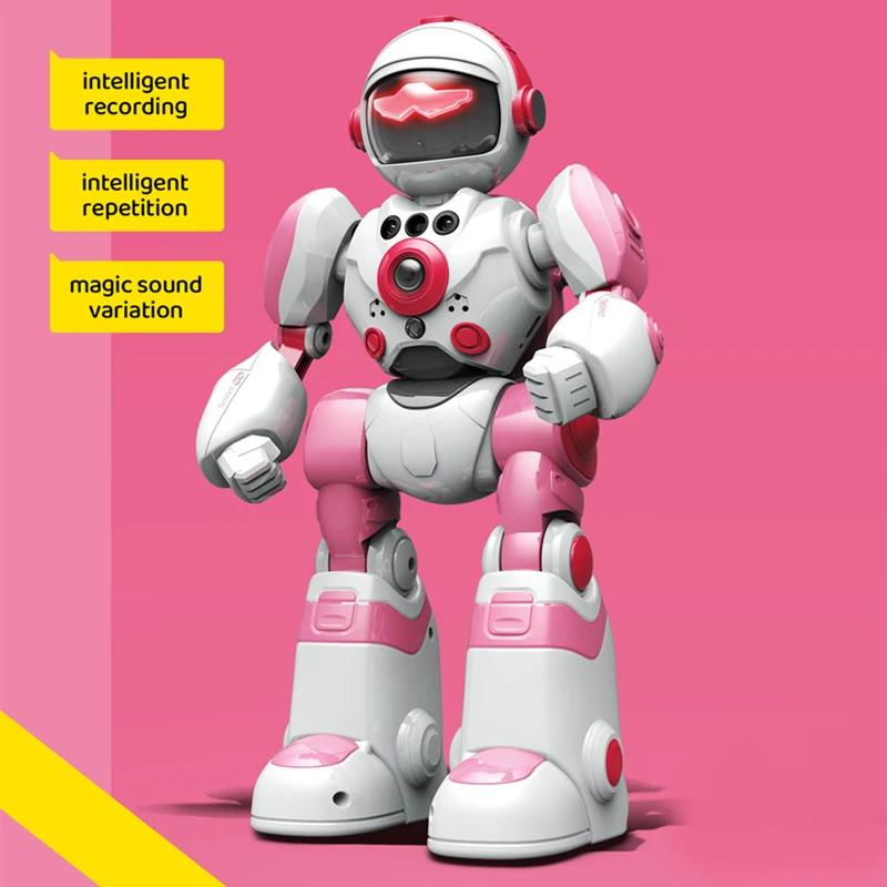 RC Robot Intelligent Programming Remote Control Robotica Toy Rechargeable Robot - £37.45 GBP