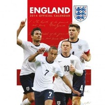 England National Team 2014 Calendar Football Soccer new Three Lions FA - £11.86 GBP