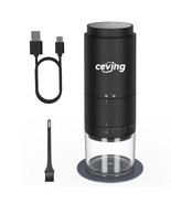 Portable Battery Powered Burr Coffee Grinder with 38 Adjustable Settings... - $128.04 CAD