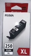 Genuine Canon Pixma 250 XL Black Ink Cartridge New - £16.57 GBP