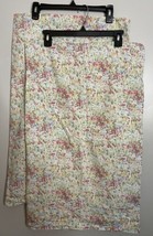 Lauren RALPH LAUREN Loire Floral Watercolor Standard Pillowcase Pair 100... - £31.44 GBP