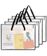 4Pcs 19X25 Inches Art Portfolio Bags, Portfolio Folder For Artwork, Post... - £31.23 GBP