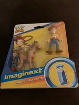 New Imaginext Toy Story Fisher-Price Woody &amp; Bullseye Disney Pixar - $17.01