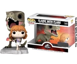 Funko Pop! Moments Jurassic World Claire with Flare Walmart Exclusive #1223 - £15.98 GBP