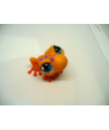 Littlest Pet Shop Orange Tree Frog With Purple Spots Teardrop Blue Eyes ... - €5,19 EUR