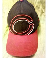 New Era Cincinnati Reds Small Medium Stretch Hat Cap Red Black National ... - £11.01 GBP