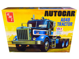 Skill 3 Model Kit Autocar A64B Tractor 1/25 Scale Model AMT - £49.83 GBP