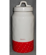 Rae Dunn TREATS Canister or Cookie Jar ARTISAN COLLECTION - $39.59