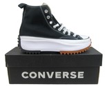 Converse Run Star Hike HI Platform Womens Size 7.5 Black White Gum NEW 1... - $99.95