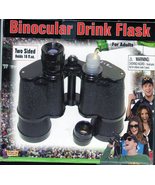 Binocular Drink Flask Two Sided Holds 16 oz Hidden Secret Liquor  - $19.00
