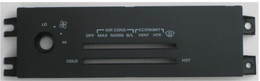 1984 Corvette Face Kit Manual Heater With Out Rear Defroster Includes - $79.15