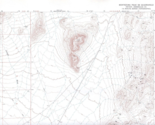 Montezuma Peak SE, Nevada 1970 Vintage USGS Topo Map 7.5 Quadrangle Topo... - $23.99