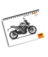 KTM 2017 - 390 DUKE - OWNERS MANUAL USER GUIDE - €42,79 EUR