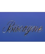 Vintage 1961 Chevrolet Chevy Biscayne Quarter Panel Emblem / Badge Script - $51.49 CAD