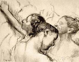 Artebonito - Edgar Degas, Three dancers, L.E. Giclee numbered - £51.77 GBP