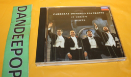 Carrera&#39;s Domingo Pavarotti In Concert Music Cd - £6.22 GBP