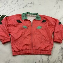 Sergio Tacchini Womens Vintage 90s Windbreaker Jacket Size 14 Pastel Pin... - $35.63