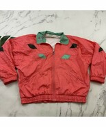 Sergio Tacchini Womens Vintage 90s Windbreaker Jacket Size 14 Pastel Pin... - $48.73 CAD