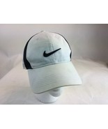 NIKE golf white Black golf visor hat cap some marks Adjustable  Closure - $15.12