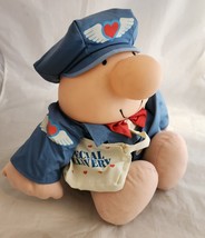 Vintage Ziggy Special Delivery Mailman 1988 Plush Doll Postman Large 18” Wilson - £7.91 GBP