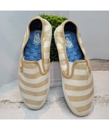 Vans Womens Size 8.Stripe Pattern Lightweight Fabric Upper Shoes - £16.40 GBP