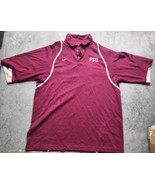 Nike FSU Men&#39;s Polo Golf Shirt Florida State Seminoles Size XL Maroon/Gold - €23,20 EUR
