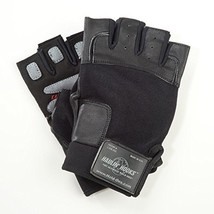HAULIN HOOKS Bad Black XL Weight Lifting Gloves - £15.18 GBP