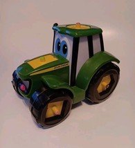 JOHN DEERE TRACTOR PUSH N POP SHAPES TOMY PLASTIC - $9.90