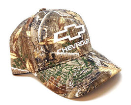 Chevrolet Chevy Realtree Edge Camo Camouflage Adjustable Hat Cap Outdoor Hunting - £14.23 GBP