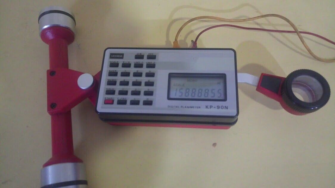 Uchida KP-90N Digital Planimeter KP90N With Adapter &amp; Battery - $467.50