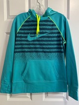 Nike Therma-Fit All Time Hoodie Sweatshirt 684674 Mezzo Teal Green Women... - $362.18 MXN