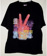 Woodstock 94 Concert T Shirt Vintage Bob Dylan Peter Gabriel Joe Cocker ... - $3,674.86 MXN
