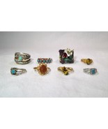 Vintage Unsearched Ladies Rings - Lot of 8 - K1569 - £43.02 GBP