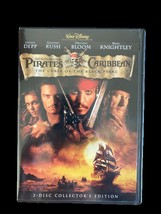 Pirates of the Caribbean: The Curse of the Black Pearl (DVD, 2003, 2-Dis... - $56.10 MXN