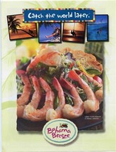 Bahama Breeze Restaurant Brochure Germantown Parkway Memphis Tennessee - £12.63 GBP