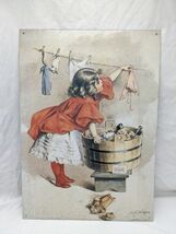 1995 Ivory Soap Girl Tin Sign 11 1/2&quot; X 16 1/2&quot; - $14.57 CAD