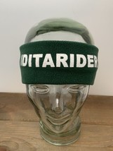 IditaRider Fleece Headband Iditarod Swag Green Excellent - $49.45