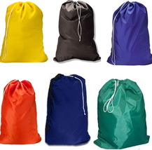 Cotton Fly Heavy Duty Large Laundry Bag, Sturdy Fabric May Vary with Drawstring  - £34.14 GBP