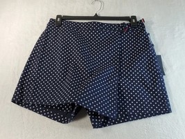 Tommy Hilfiger Skort Womens Size 12 Navy White Polka Dot Cotton Pockets NWT - $13.92
