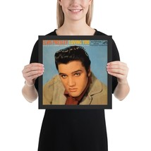 Elvis Presley Framed reprint signed &quot;Loving You&quot; soundtrack album Framed... - £62.16 GBP